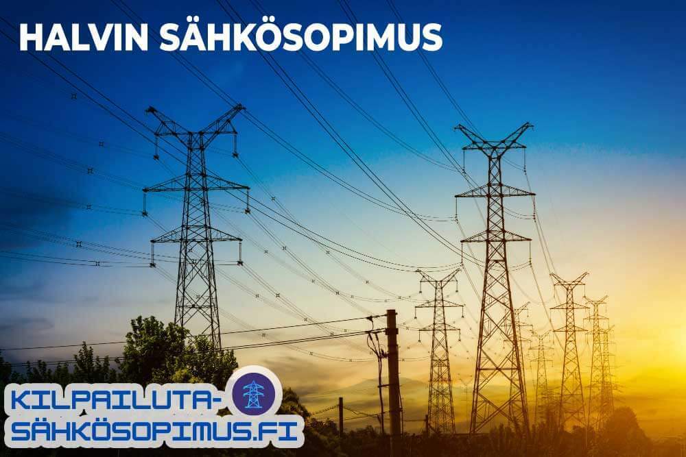 Halvin sähkösopimus